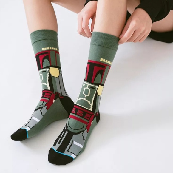 Star Wars Accessories - 2 for $12 TODAY ONLY! Boba Fett Socks